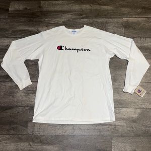 Champion mens long sleeve shirt